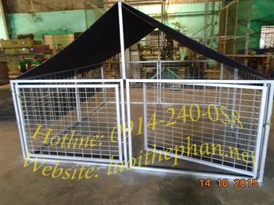 Chuồng lưới thép trung (không bao gồm mái bạt)
