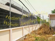 Hàng rào lưới trơn thẳng