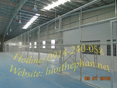 Khung lưới ngăn xưởng