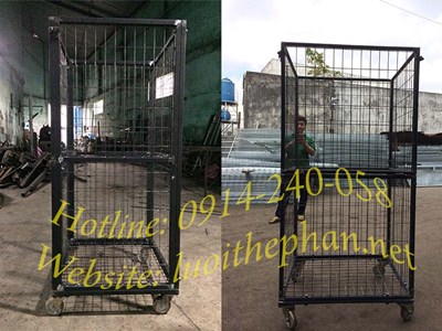 Xe đẩy lưới thép hàn
